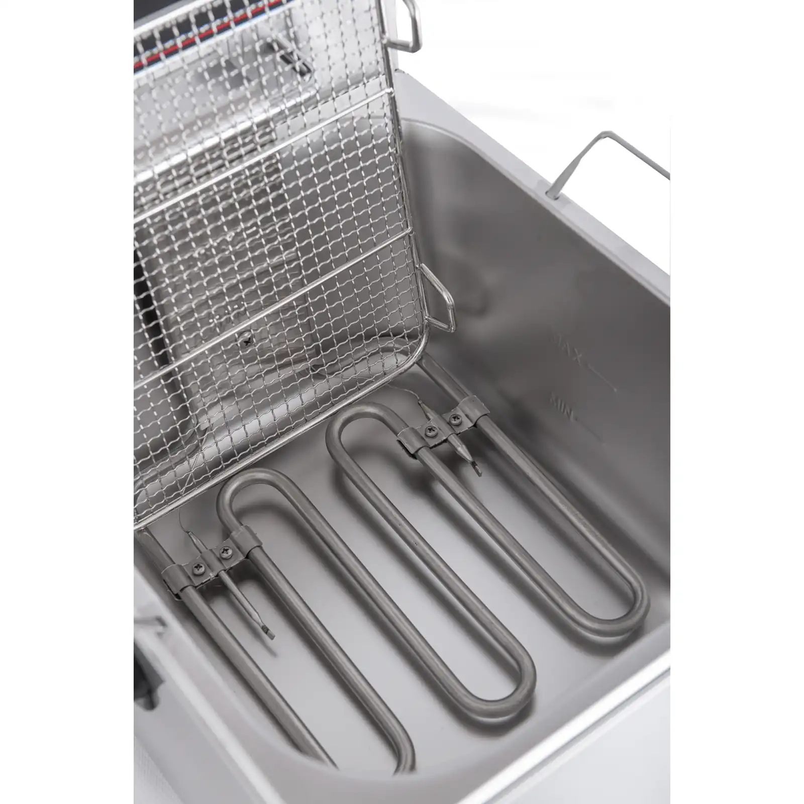 Фритюрница профессиональная электрическая ZUVER Bavaria 1X6 Handle с ручками в гастроемкости и корпусе 2500W с защитой от перегрева 0