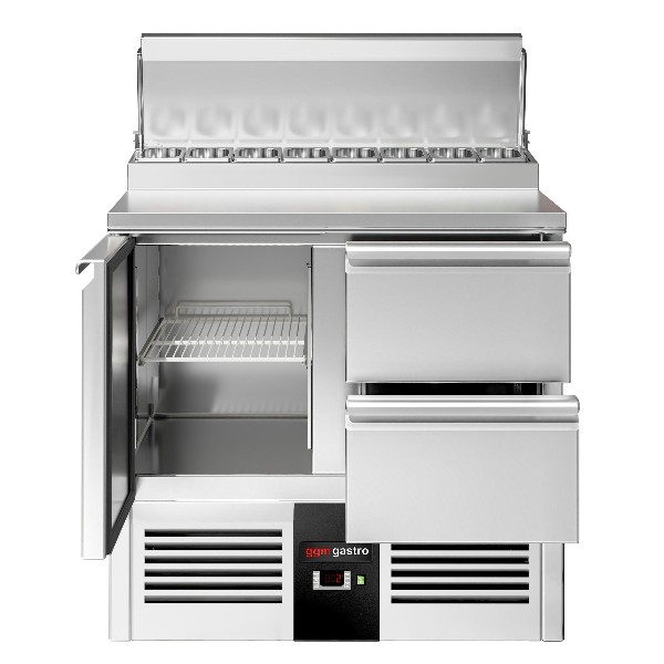 Холодильний стіл саладетта PREMIUM GGM Gastro SAG97AND#SBG1212 2