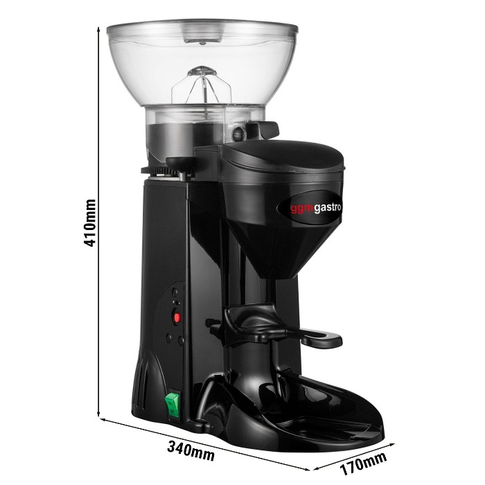 Кофемолка профессиональная GGM Gastro MC1-BLACK 0