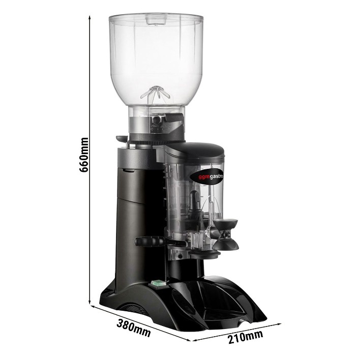 Кофемолка профессиональная черная - 2кг GGM Gastro MC6-BLACK 0