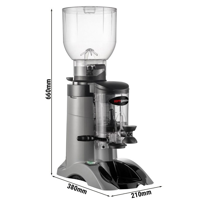 Кофемолка профессиональная серая - 2кг GGM Gastro MC6-GRAU 0