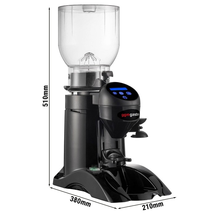 Кофемолка профессиональная красная - 2кг GGM Gastro MC9T-BLACK 0
