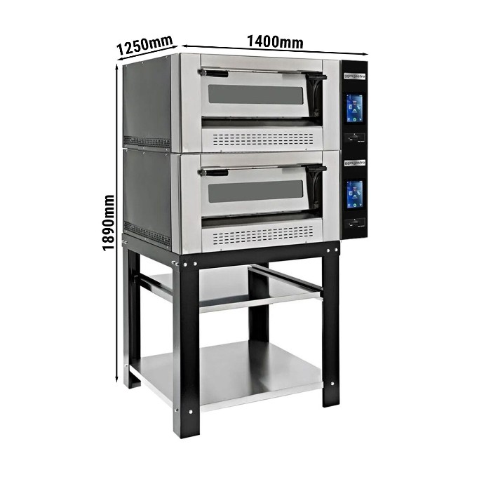 Піч для піци газова GGM Gastro 2#GPOE930DN#UG 2