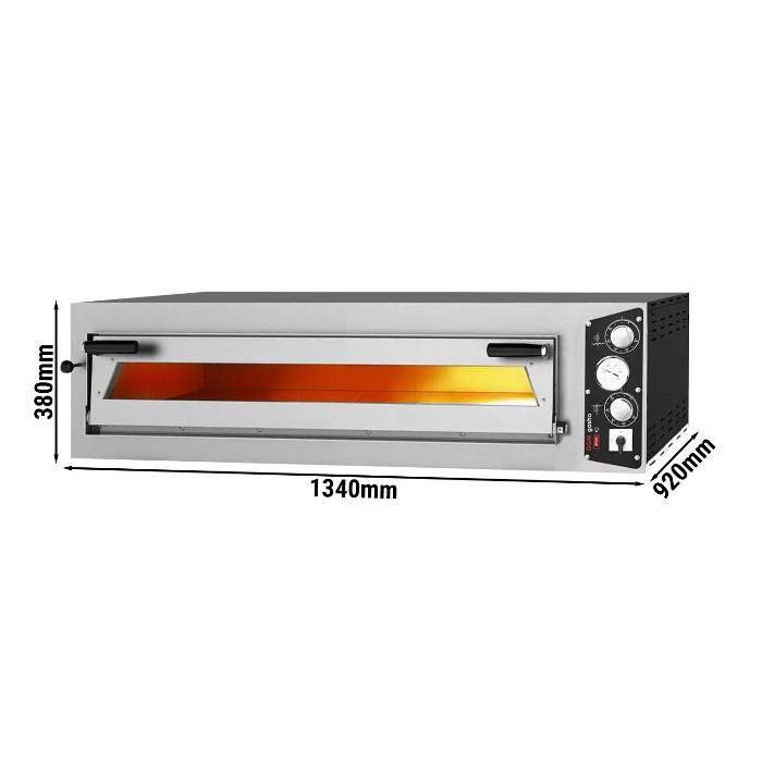 Піч для піци, 6 х 35 см, 1 камера GGM Gastro PEP66B 0