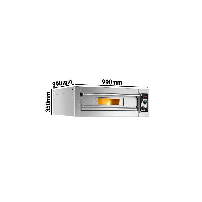 Печь для пиццы, 4 х 35 см, 1 камера GGM Gastro PEZ430 1