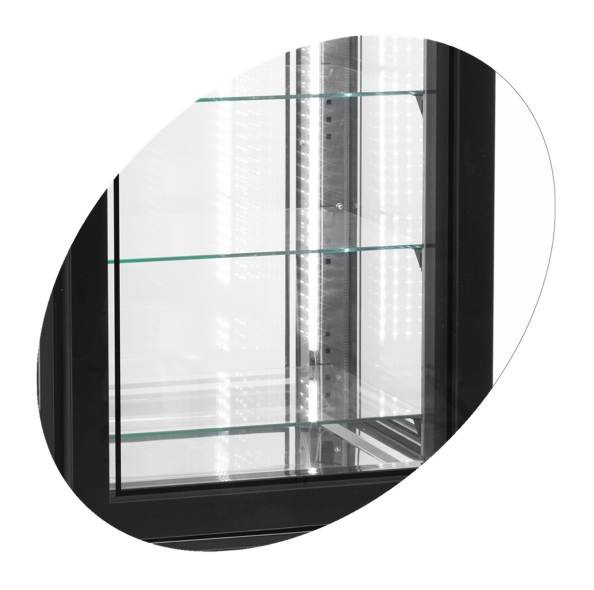 Витрина кондитерская UPD400-C (Tefcold) 0