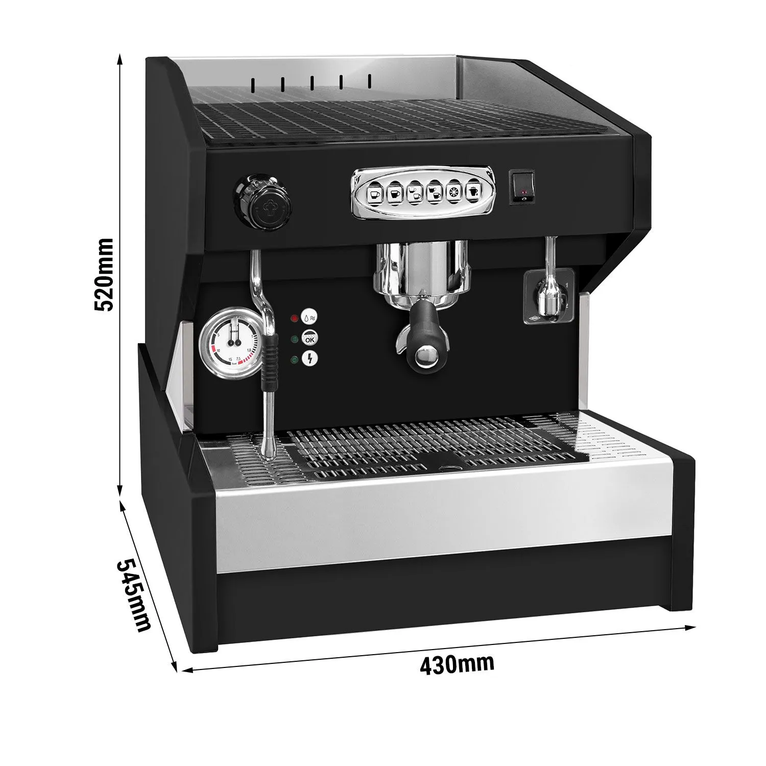 Еспресо‑машина "Eminence" GGM Gastro STEMS1P#COFFEE 1