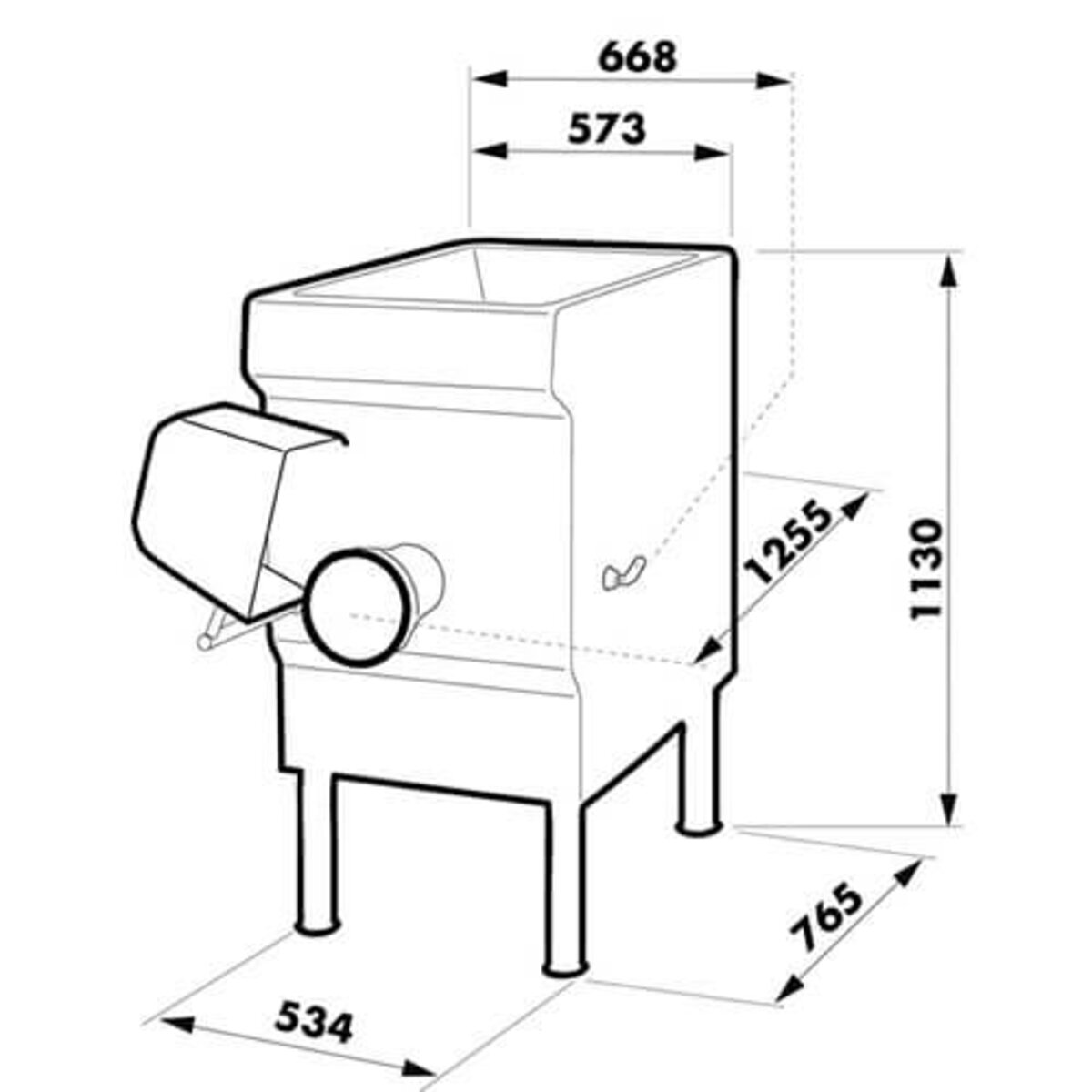 Мясорубка TX 114 COMPACT Unger (Dadaux) 0