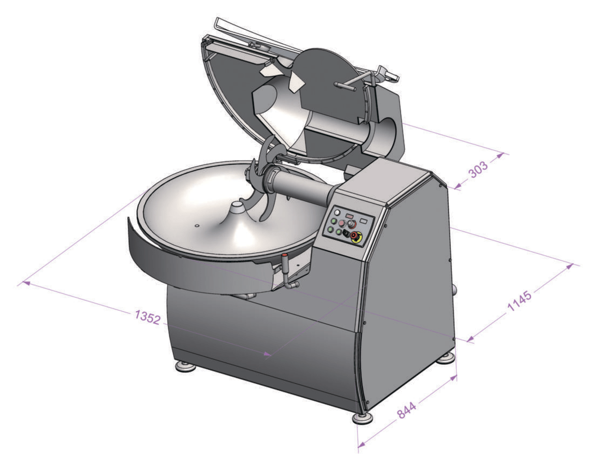Куттер TITANE 80V (Dadaux) 0