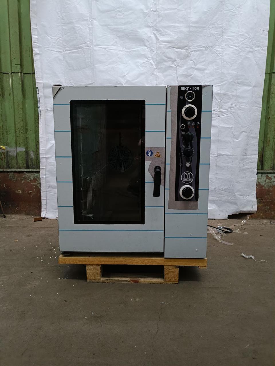 Печь конвекционная газовая с пароувлажнением 10 противней MAKSAN MKF-10G 1