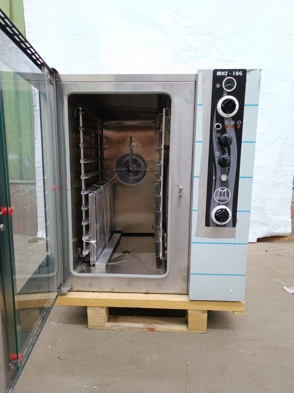 Печь конвекционная газовая с пароувлажнением 10 противней MAKSAN MKF-10G 4