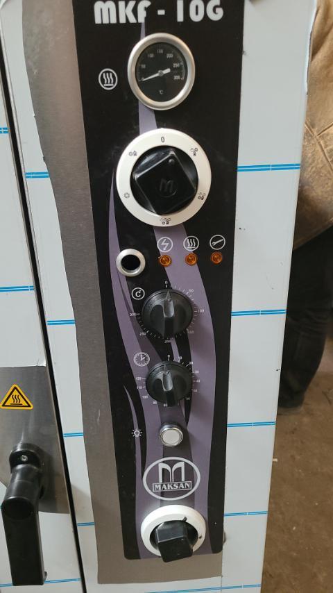 Печь конвекционная газовая с пароувлажнением 10 противней MAKSAN MKF-10G 6