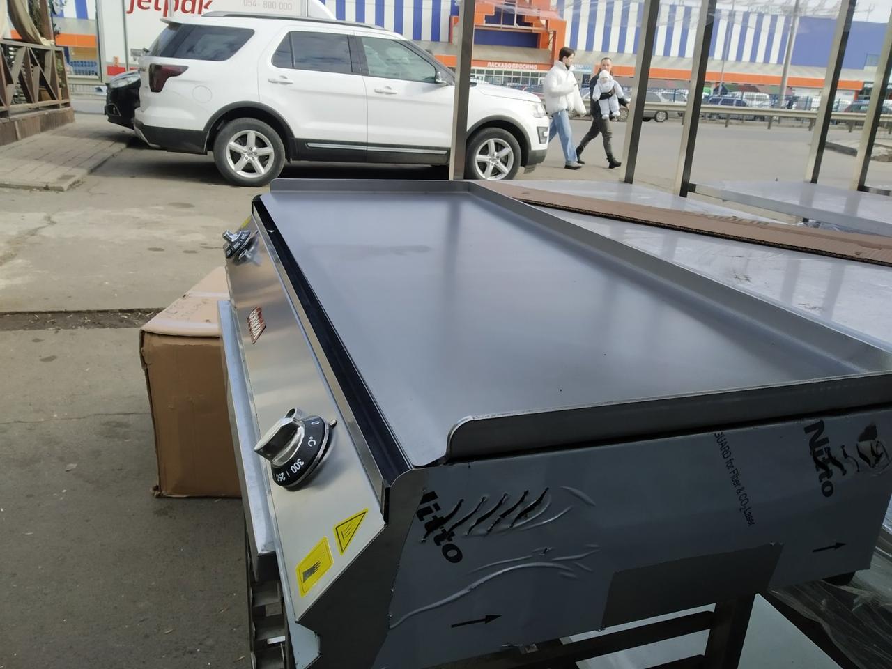 Жарочная электрическая поверхность гладкая н/сталь Görkem  PE70 100 см 6