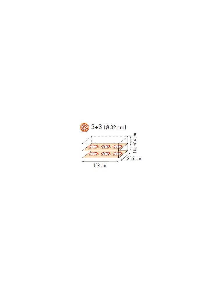 Печь для пиццы Basic Slim Line 33, 1305x600x(H)745 мм, 400В/6000Вт 0