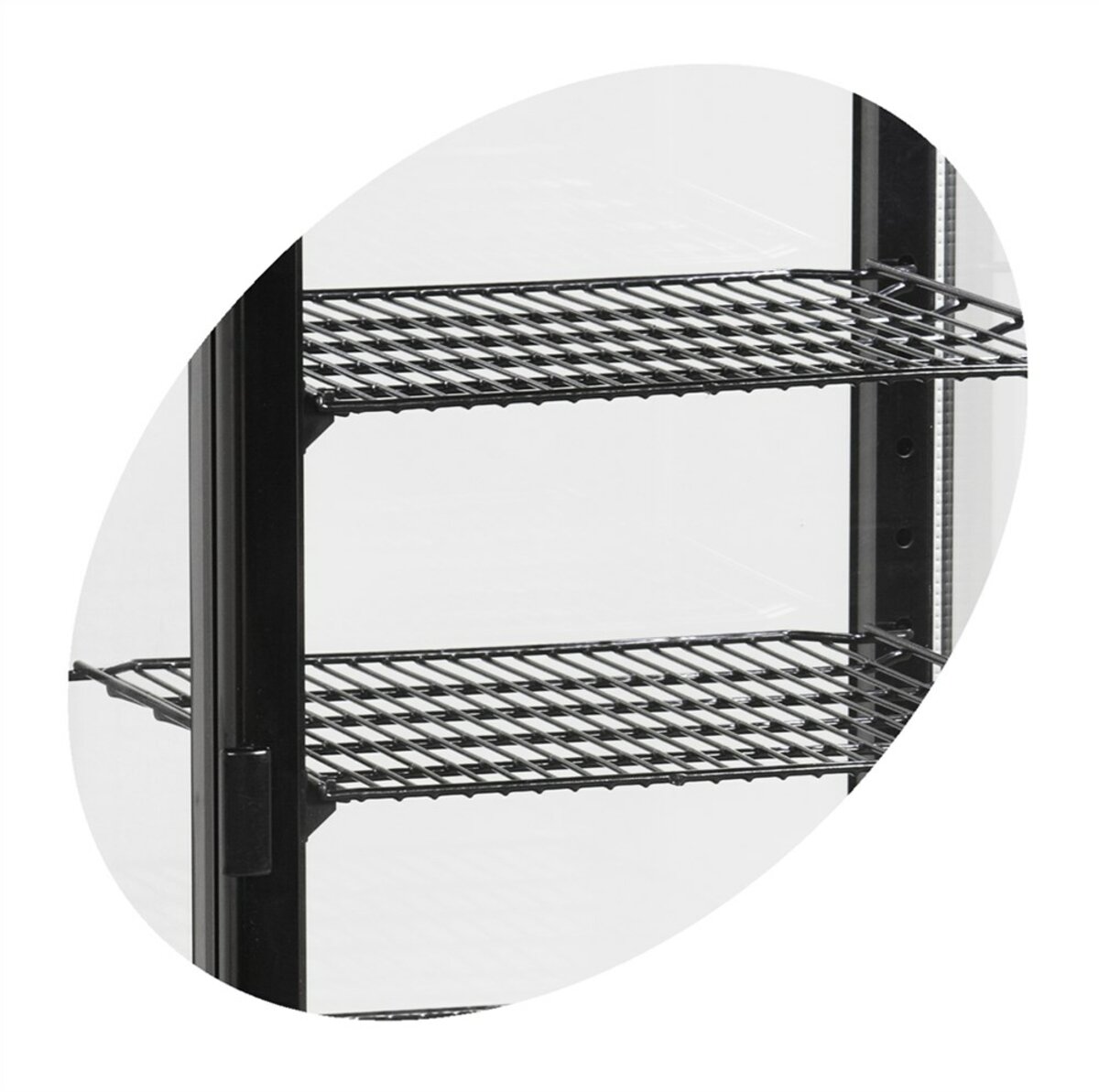 Витрина кондитерская UPD80-BLACK (Tefcold) 0