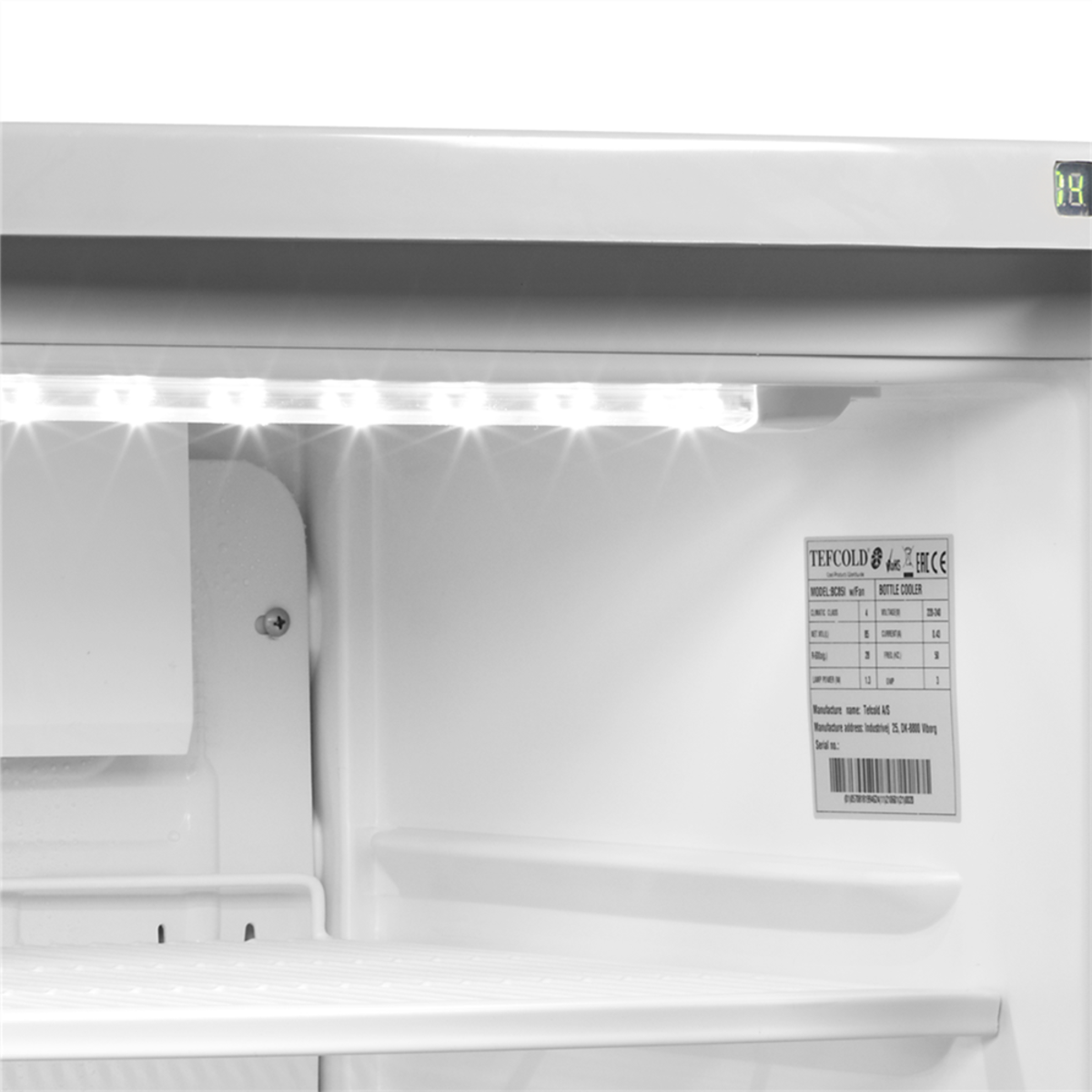 Шкаф барный холодильный BC85 w/Fan (Tefcold) 2