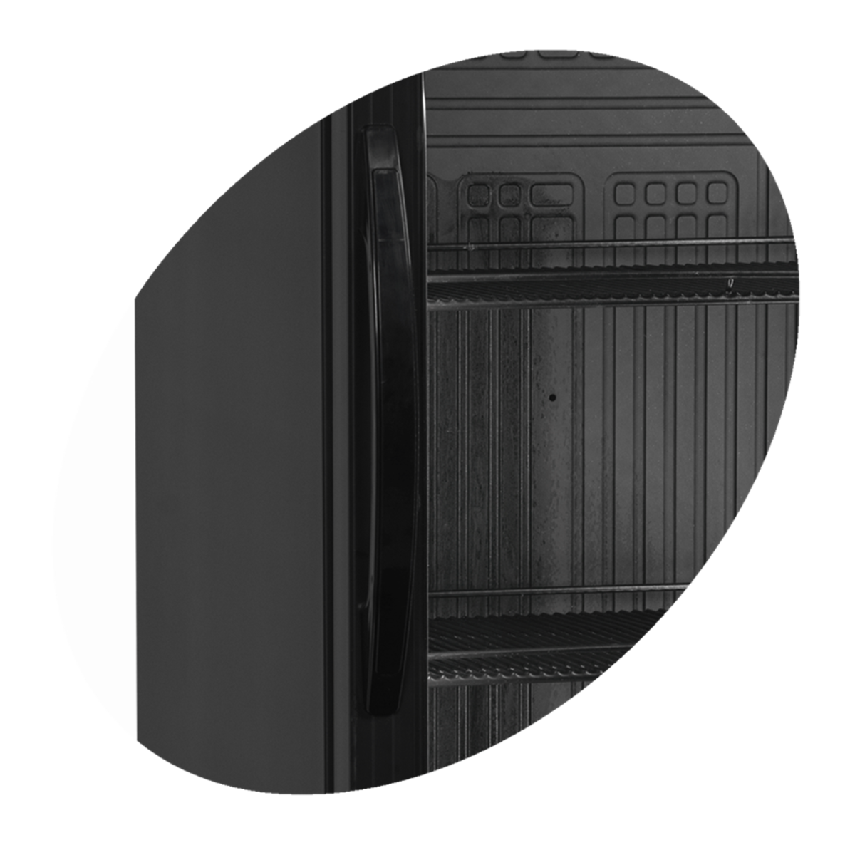 Шкаф холодильный CEV425CP BLACK (Tefcold) 0