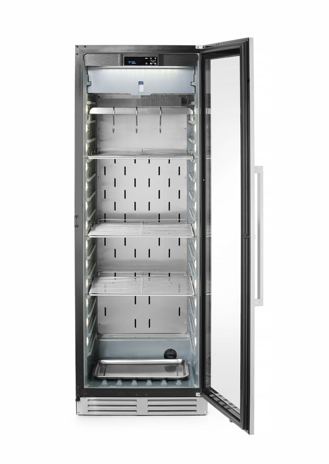 Шафа для дозрівання м'яса, HENDI, 352 л, 220-240V/170W, 695x760x(H)1720mm 204962 Hendi ABS (Acrylonitril-butadieen-styrene);Hardened glass;18/10 Stainless steel 0