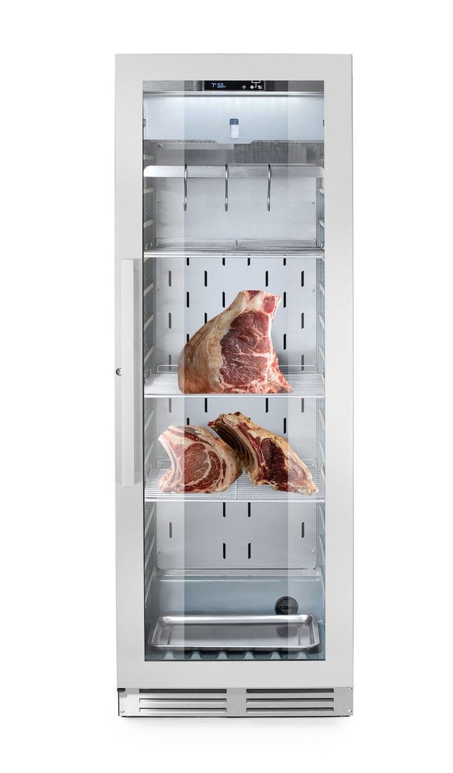Шафа для дозрівання м'яса, HENDI, 352 л, 220-240V/170W, 695x760x(H)1720mm 204962 Hendi ABS (Acrylonitril-butadieen-styrene);Hardened glass;18/10 Stainless steel 11