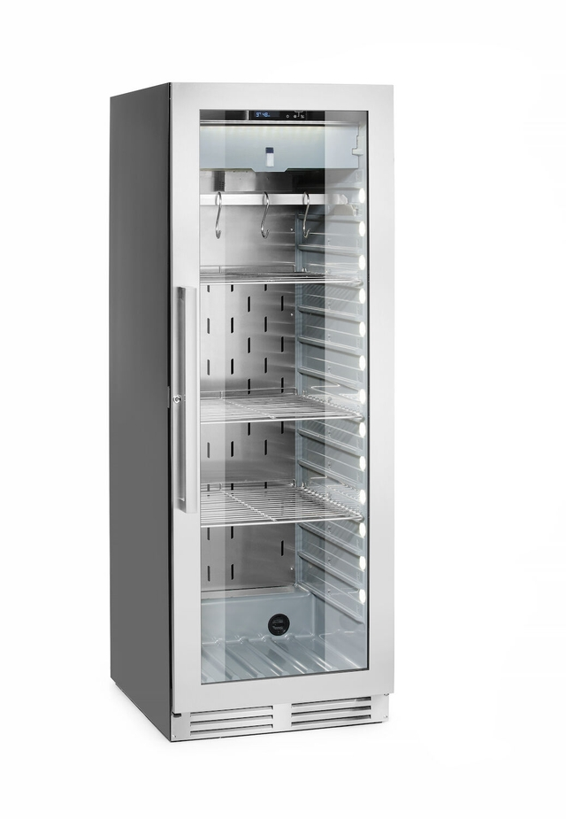 Шафа для дозрівання м'яса, HENDI, 352 л, 220-240V/170W, 695x760x(H)1720mm 204962 Hendi ABS (Acrylonitril-butadieen-styrene);Hardened glass;18/10 Stainless steel 10