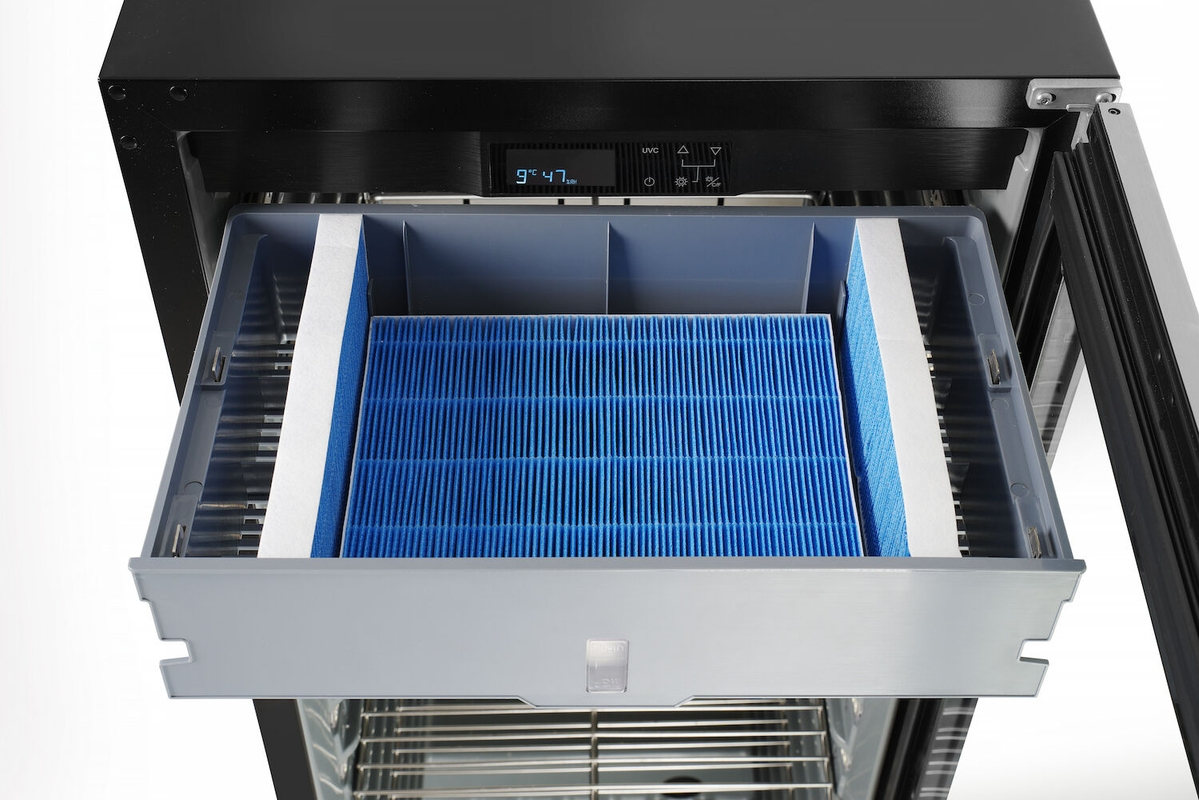 Шафа для дозрівання м'яса, HENDI, 352 л, 220-240V/170W, 695x760x(H)1720mm 204962 Hendi ABS (Acrylonitril-butadieen-styrene);Hardened glass;18/10 Stainless steel 6
