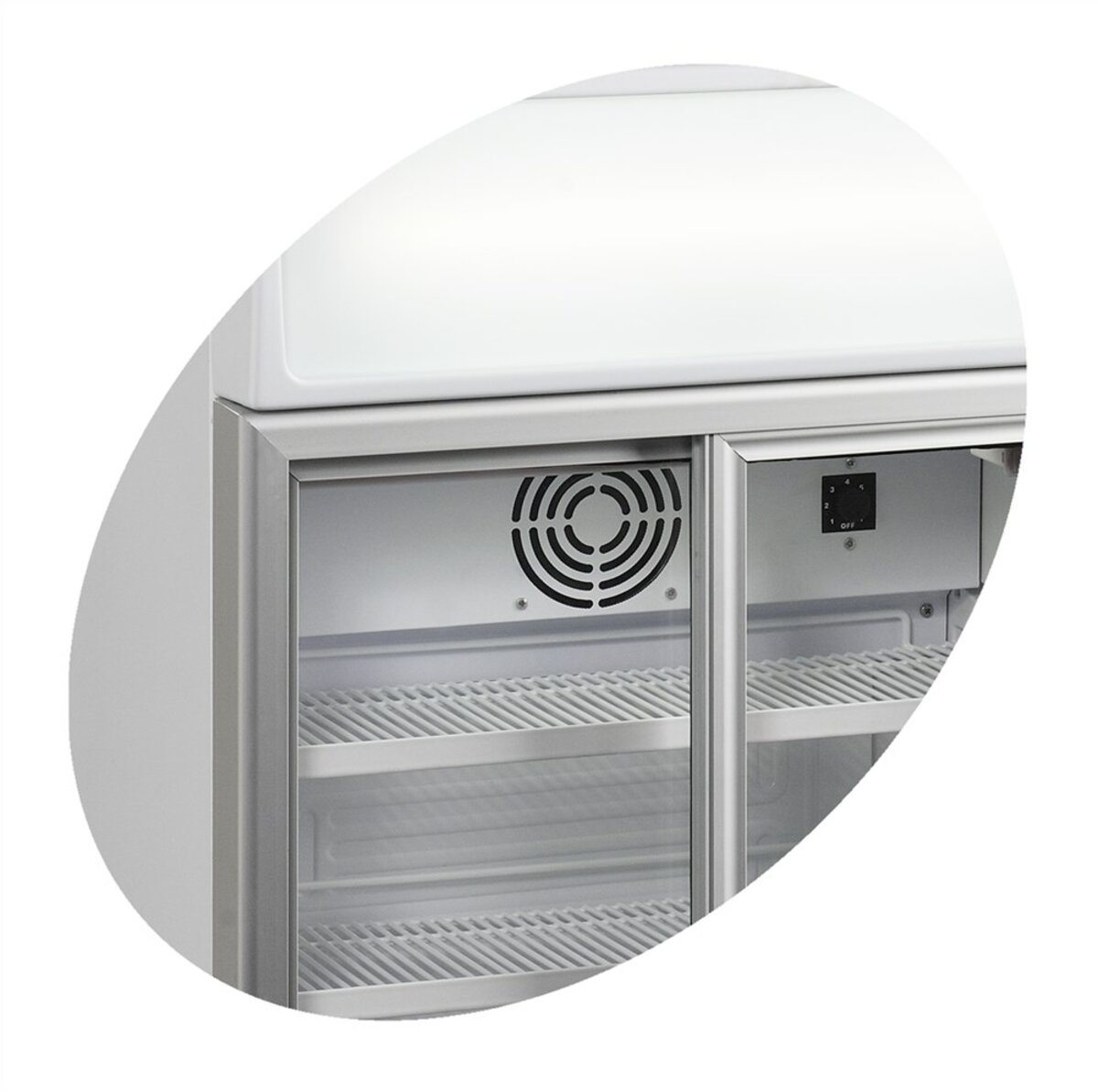 Шкаф холодильный настольный FSC100 (Tefcold) 1