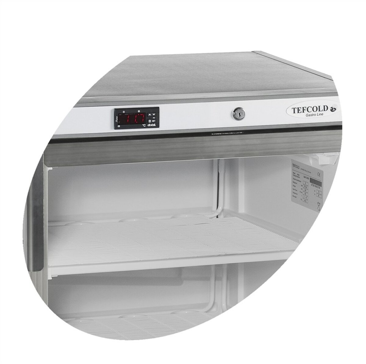 Шафа морозильна UF200SG (Tefcold) 3