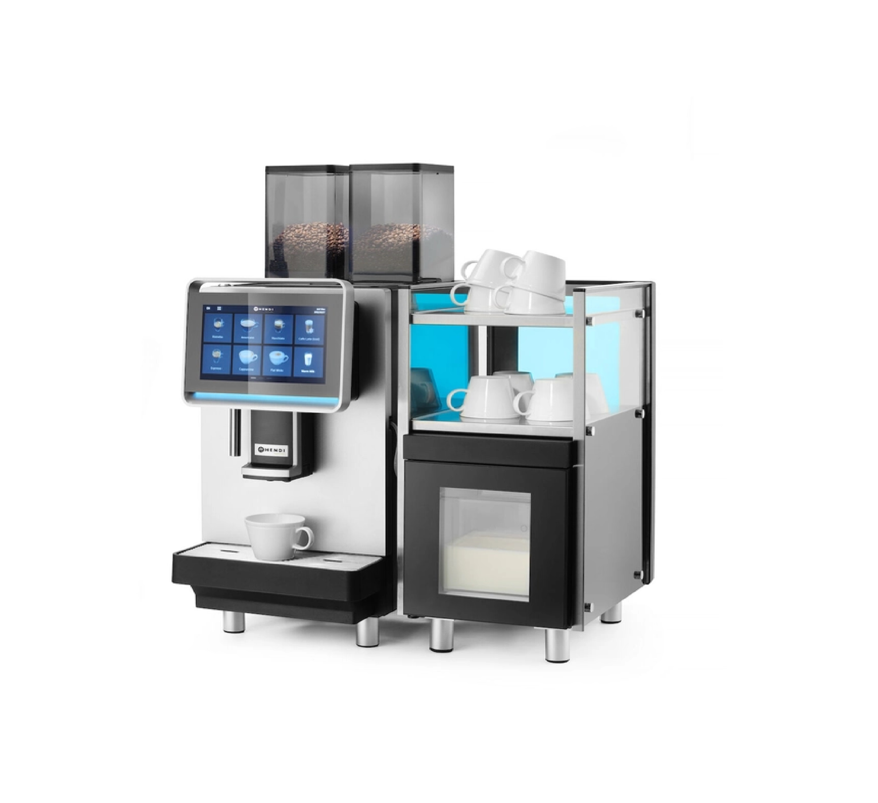Автоматична кавоварка CoffeeMatic з сенсорним екраном, HENDI, 230V/2900W, 340x540x(H)830mm 209073 Hendi Stal nierdzewna 0