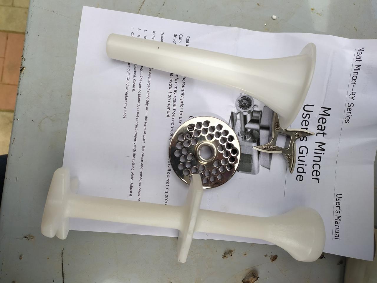 Мясорубка промышленная Vektor MG22S 1500W 200 кг/час 0