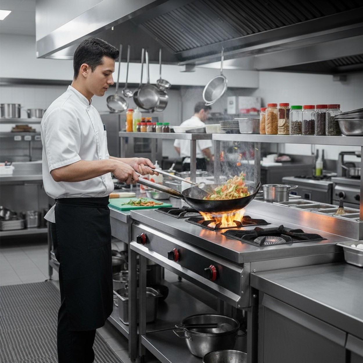Плита промышленная газовая напольная 3-х конфорочная CEJ25L Remta 0