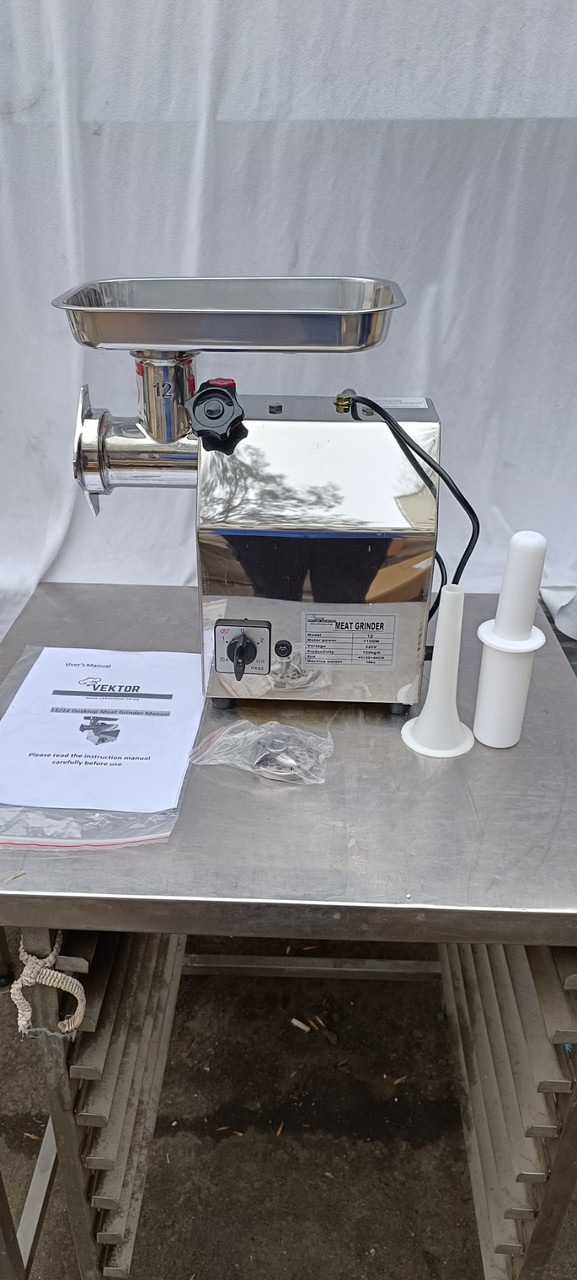 Мясорубка промышленная Vektor-BL-3-12 150 кг/час 1100W (реверс) 3