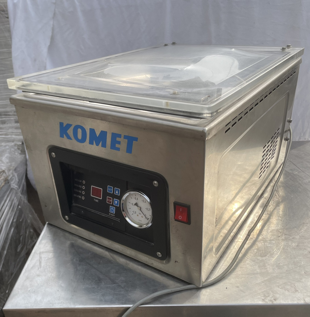 Вакууматор, пакувальник вакуумний Vektor DZ-300P 0
