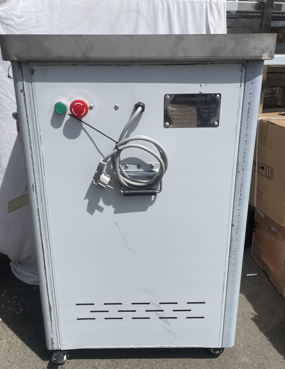 Мясорубка промышленная Vektor XH-S42 напольная 4Kw 0