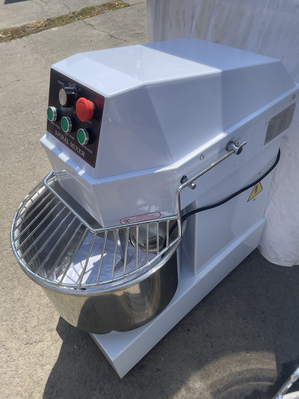 Тістоміс спіральний двошвидкісний Vektor BHS30A 2KWT 30L 1