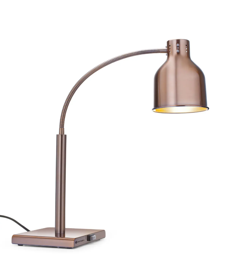 Лампа для підігріву страв, мідна, гнучка, 220-240В/250Вт, 268x200x(H)660мм 273753 Hendi 0