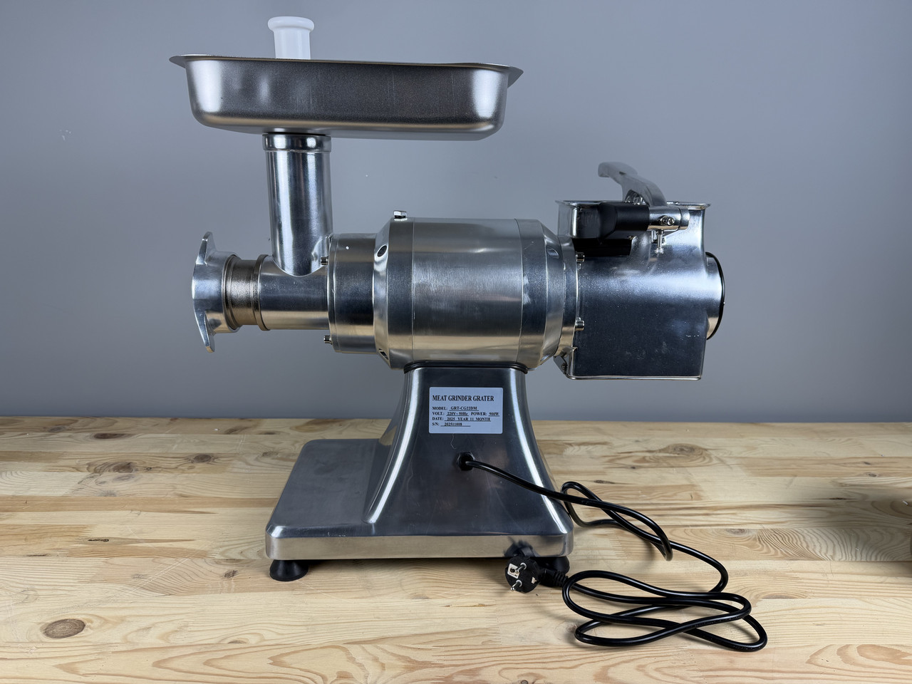 М'ясорубка сиротерка комбінована Vektor CG22DM 1