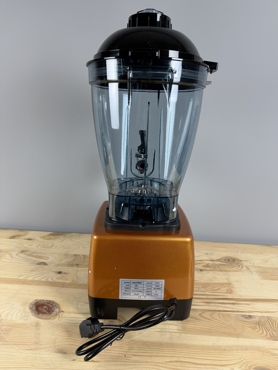 Блендер профессиональный барный Vektor CB 878 (6L) 2.8kW 3