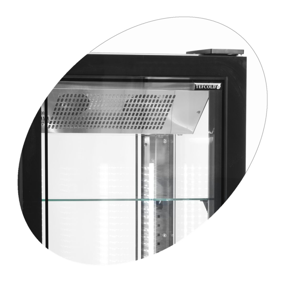 Вітрина морозильна UPD400-F (Tefcold) 0