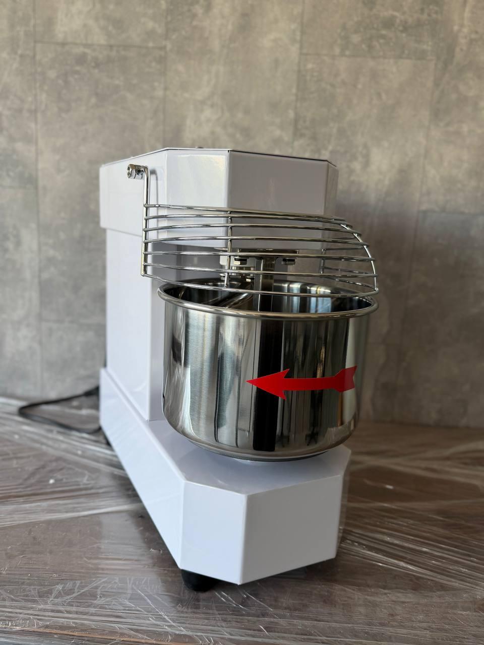 Тестомес спиральный с регулировкой скорости Vektor SZ10L (10 литров) 0