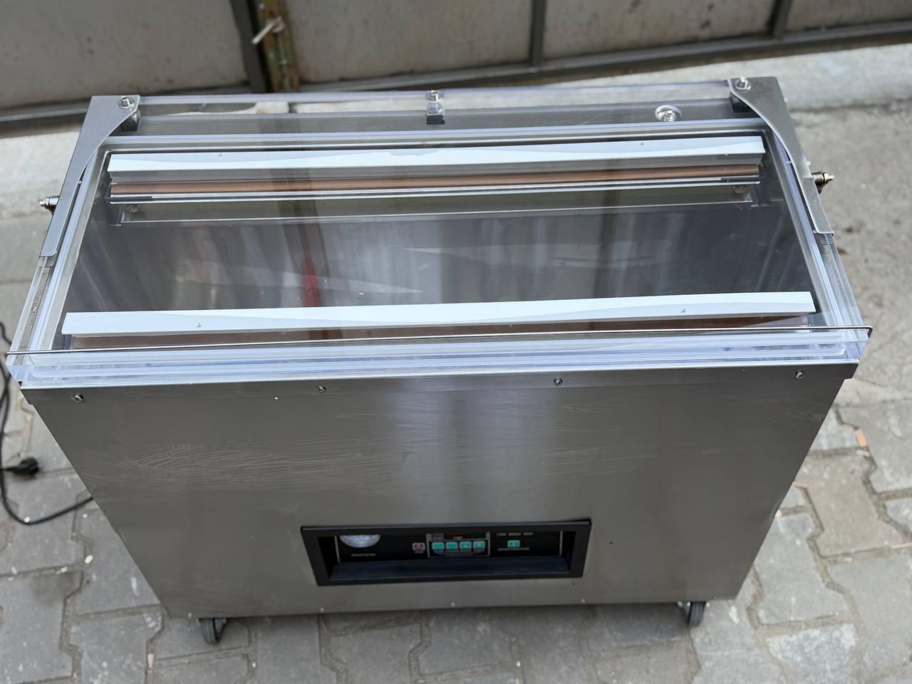 Вакуумный упаковщик напольный машина упаковочная вакууматор Vektor PM850(две запаечные планки 850 мм!) 1