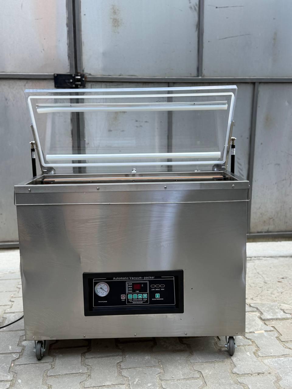 Вакуумный упаковщик напольный машина упаковочная вакууматор Vektor PM850(две запаечные планки 850 мм!) 2