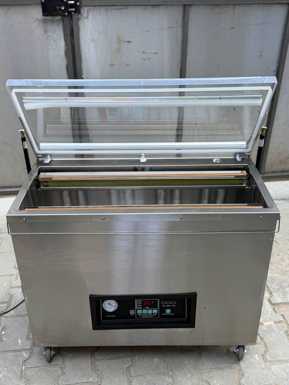 Вакуумный упаковщик напольный машина упаковочная вакууматор Vektor PM850(две запаечные планки 850 мм!) 3