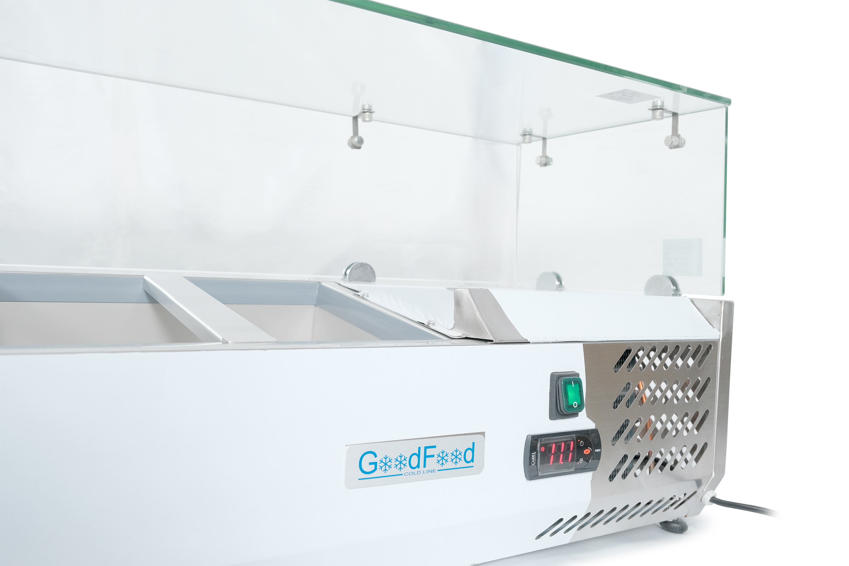 Вітрина холодильна для топінгу GoodFood GF-VRX2000/380-H6C 2
