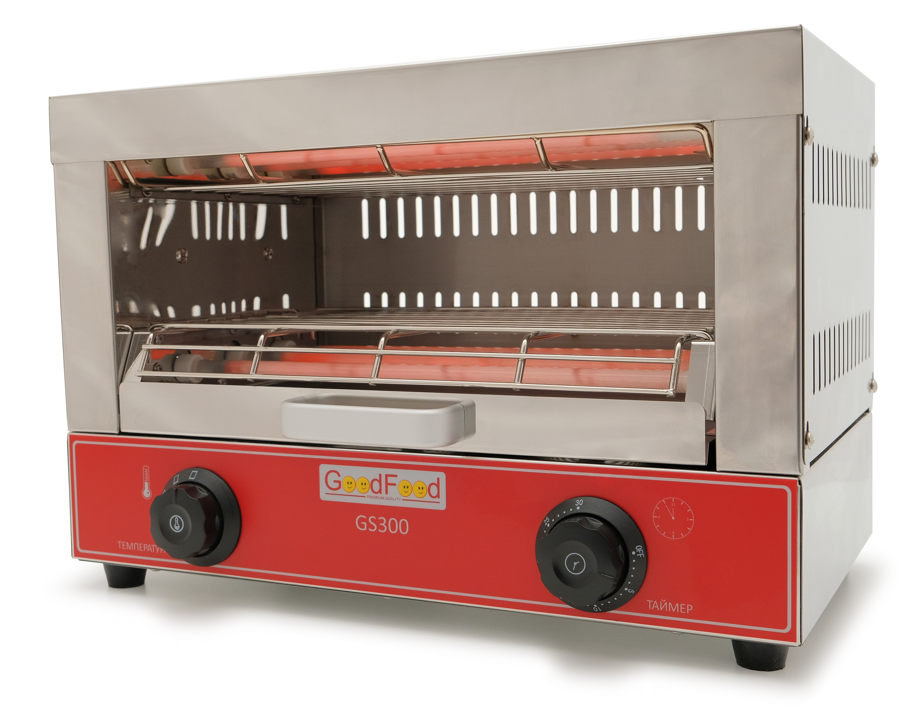 Гриль саламандра электрический GoodFood GS300 1
