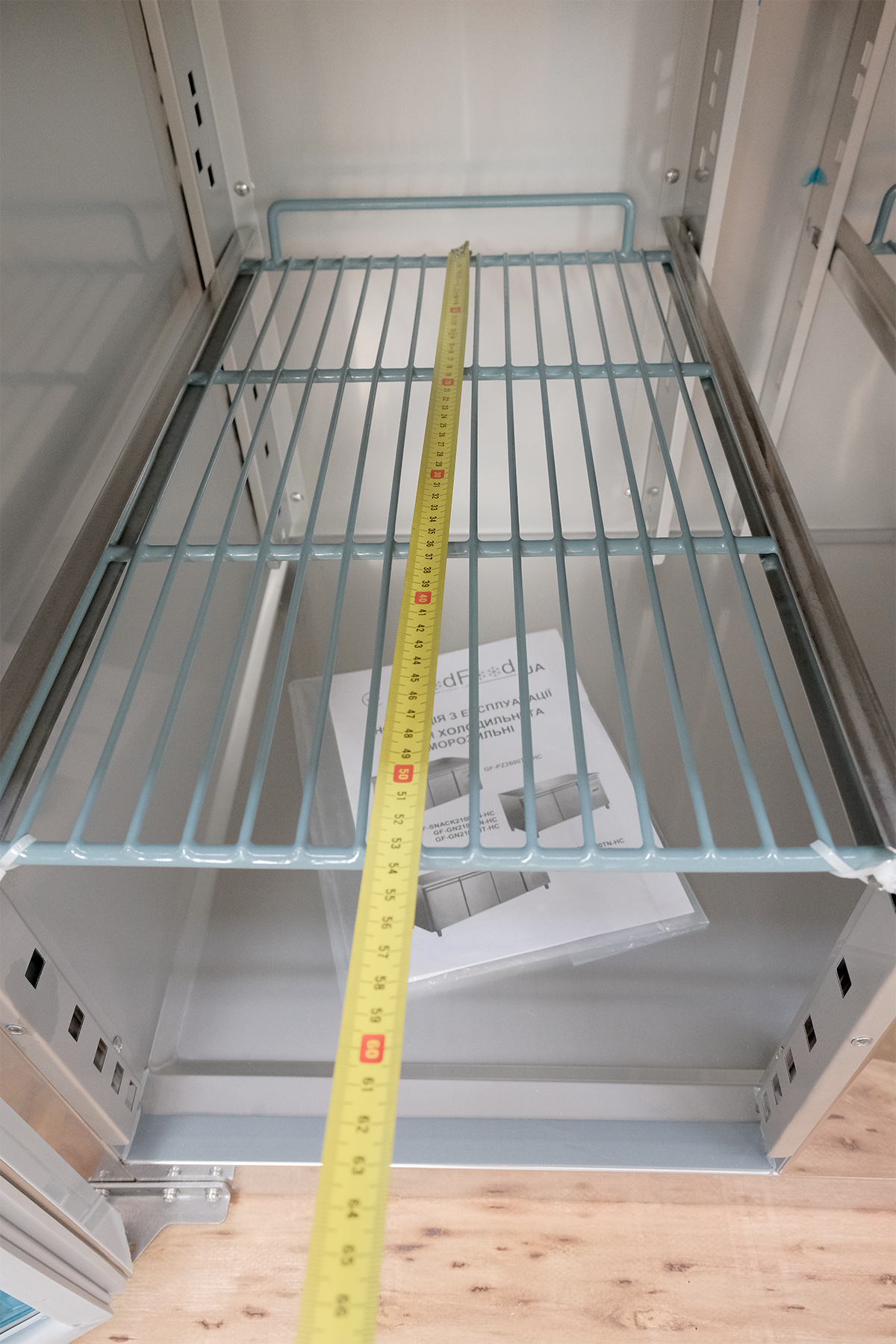 Стіл холодильний GoodFood GF-GN2110TN-HC дві шухляди 0