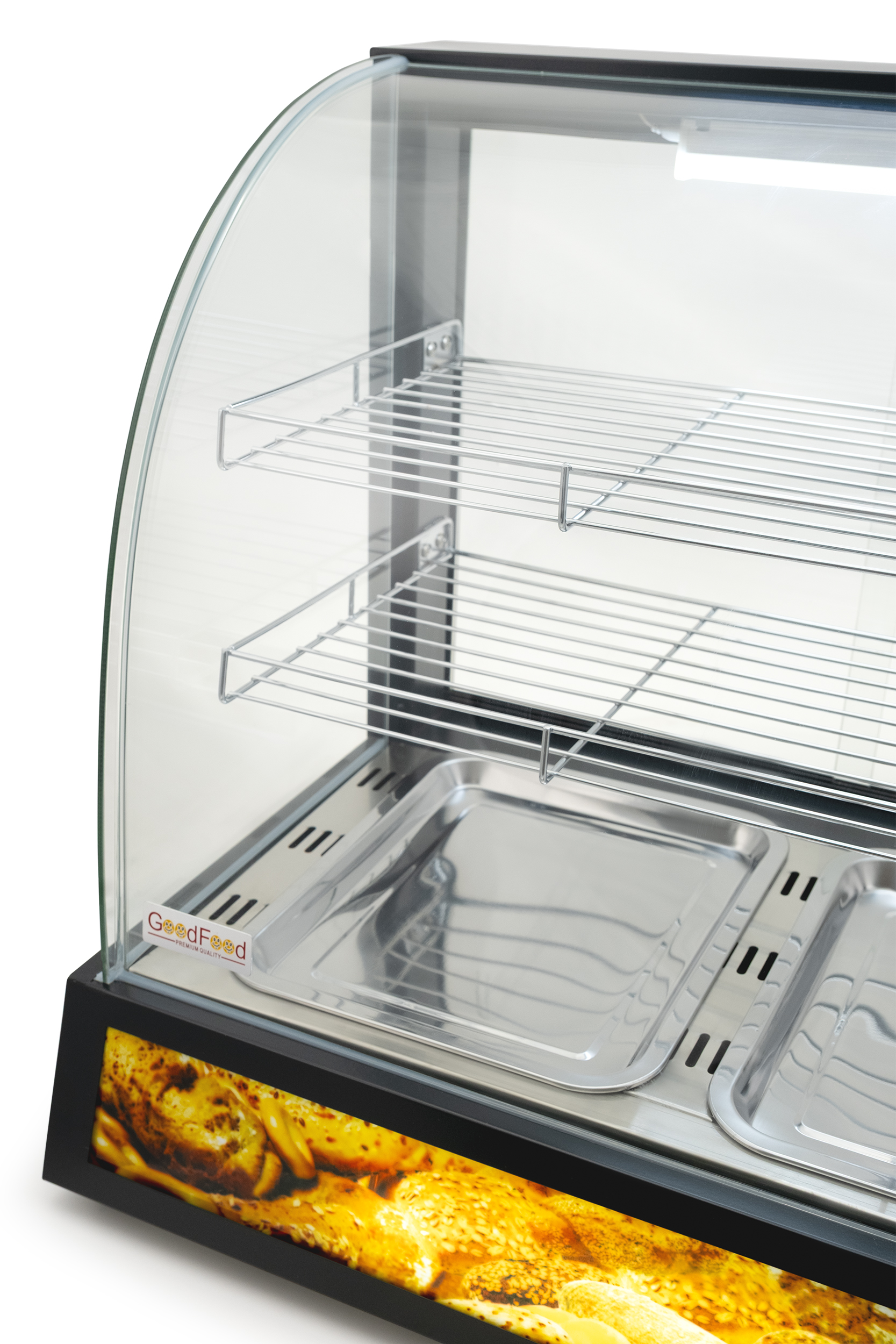 Витрина тепловая GoodFood WS2P BLACK 1