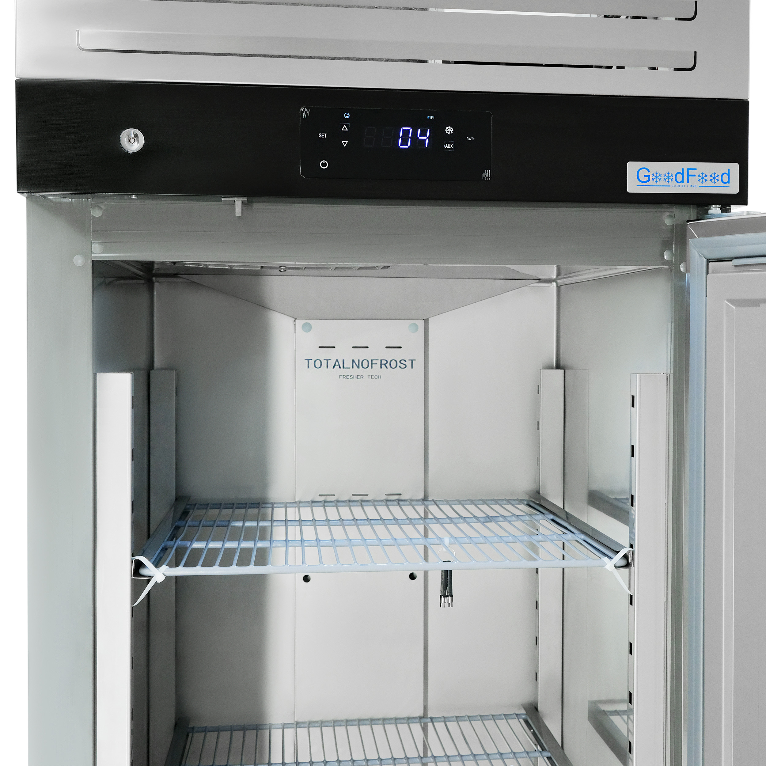 Шафа холодильна однодверна GoodFood GF-GN600TNS-HC 1
