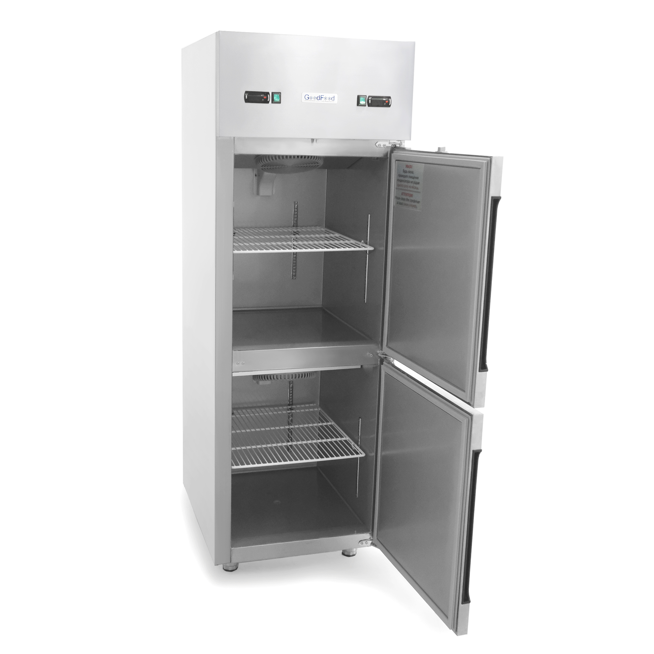 Шкаф холодильно-морозильный GoodFood GF-GN500TNBT-HC 0