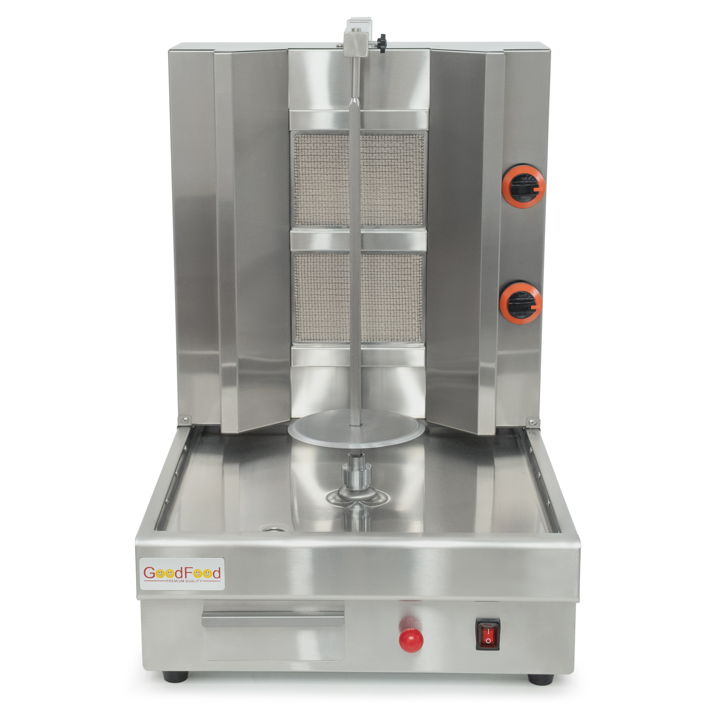 Аппарат для шаурмы газовый с двигателем GoodFood SM2MG 0