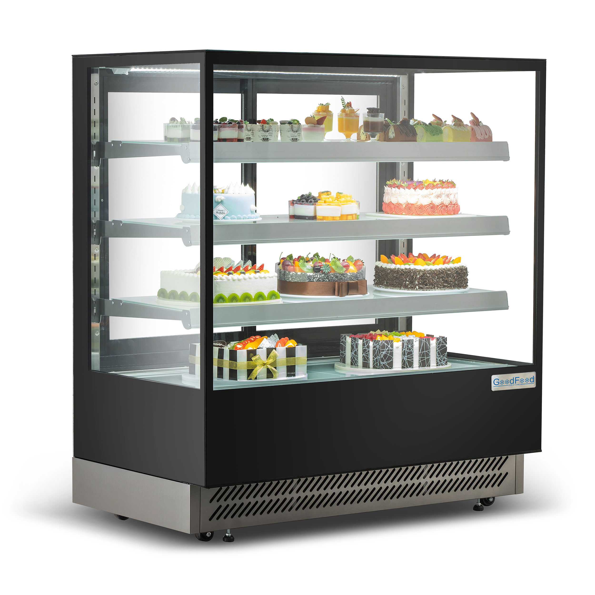 Холодильная витрина GoodFood FW500 черная 0